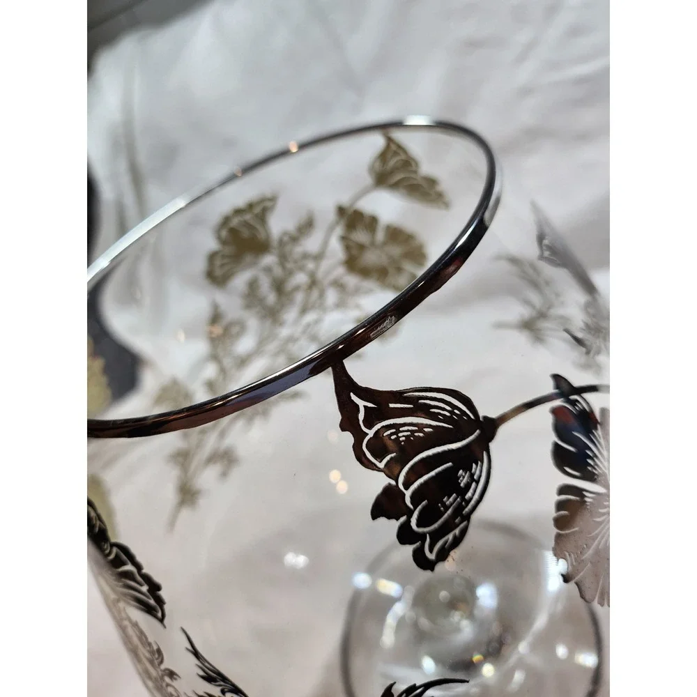 Large, Silver City Glass Co.-X-Large Brandy Snifter or Cocktail Mixer, Sterling